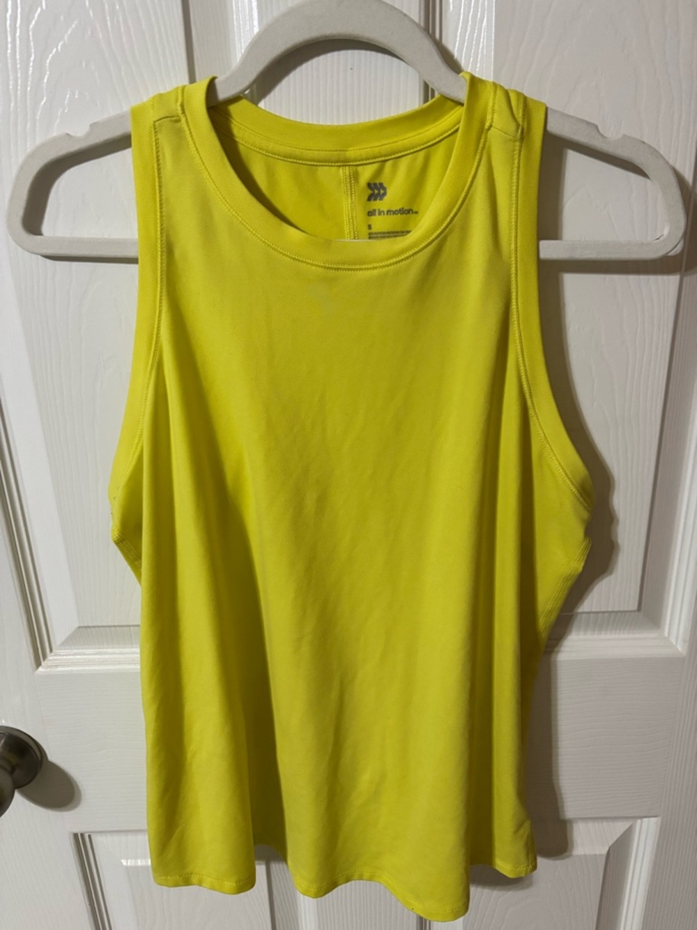all in motion Neon Yellow Women's Performance Tank Top